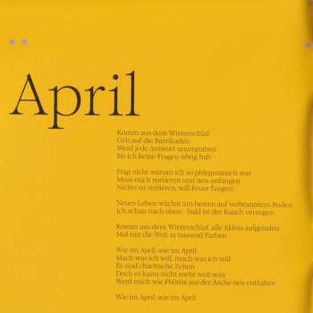 CD Tim Bendzko: April 426550