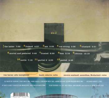 CD Tim Berne: Oceans And 449812