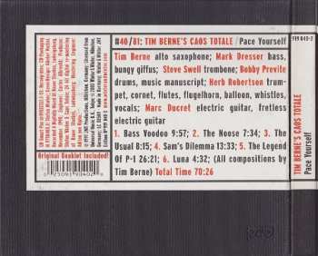CD Tim Berne's Caos Totale: Pace Yourself 273293
