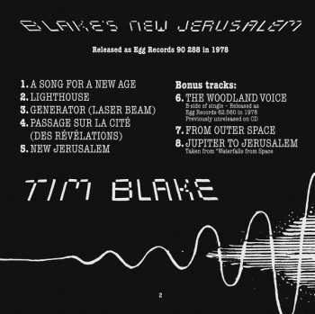 CD Tim Blake: Blake's New Jerusalem 178725