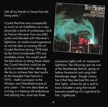 CD Tim Blake: Crystal Machine 118044
