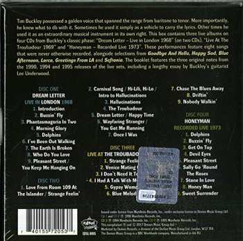 4CD/Box Set Tim Buckley: Buzzin' Fly - Live Anthology 1968 - 1973 240443