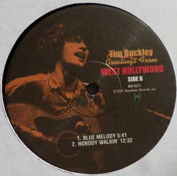 2LP Tim Buckley: Greetings From West Hollywood 331104