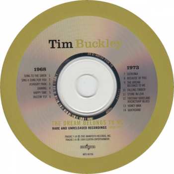 CD Tim Buckley: The Dream Belongs To Me (Rare And Unreleased Recordings 1968/1973) 397690