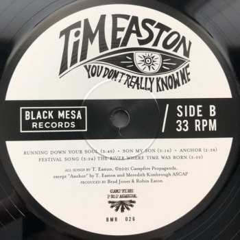 LP Tim Easton: You Don't Really Know Me 126300