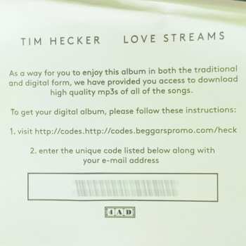2LP Tim Hecker: Love Streams 433364
