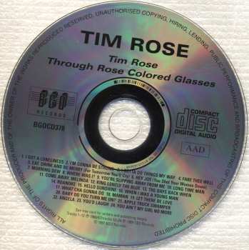 CD Tim Rose: Tim Rose / Through Rose Colored Glasses 344161