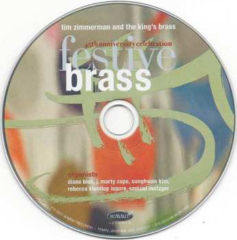 CD Tim Zimmerman And The King's Brass: Festive Brass, 45th Anniversary Celebration 480226