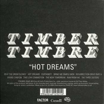 CD Timber Timbre: Hot Dreams 430693