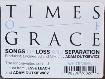 2LP Times Of Grace: Songs of Loss & Separation LTD | CLR 391446