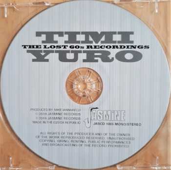 CD Timi Yuro: The Lost 60s Recordings 374104