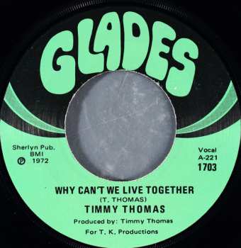Album Timmy Thomas: Why Can't We Live Together