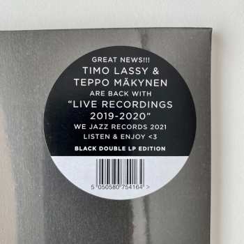 2LP Timo Lassy: Live Recordings 2019-2020 73841