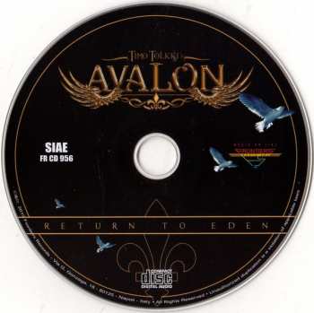 CD Timo Tolkki's Avalon: Return To Eden 30304