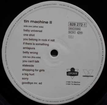LP Tin Machine: Tin Machine II