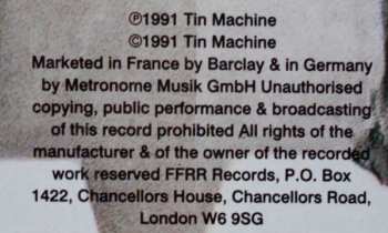 LP Tin Machine: Tin Machine II