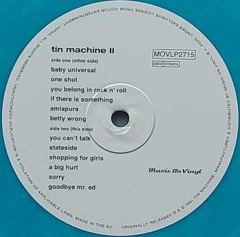 LP Tin Machine: Tin Machine II LTD | NUM | CLR 411877