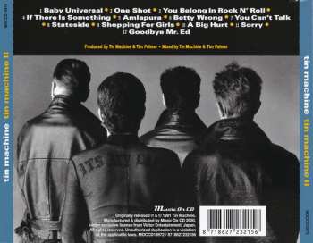 CD Tin Machine: Tin Machine II