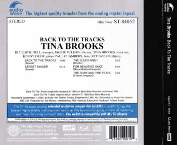 CD Tina Brooks: Back To The Tracks 493797