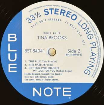 LP Tina Brooks: True Blue 517181