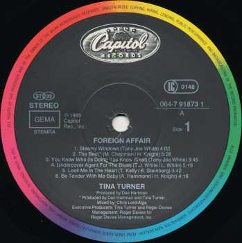 LP Tina Turner: Foreign Affair 518725