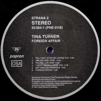 LP Tina Turner: Foreign Affair 543196