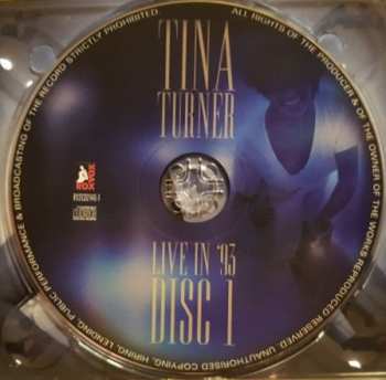 2CD Tina Turner: Tina Turner Live In '93 520407