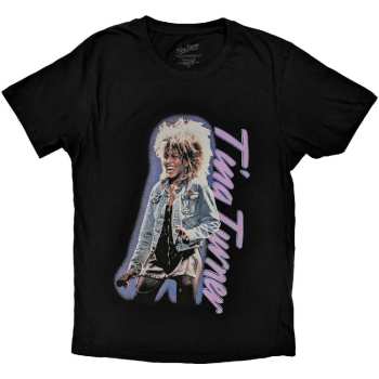 Merch Tina Turner: Tina Turner Unisex T-shirt: Vertical Logo (medium) M
