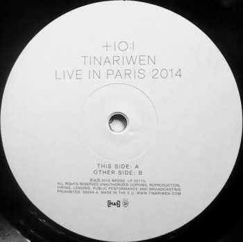 2LP Tinariwen: Live In Paris 351476