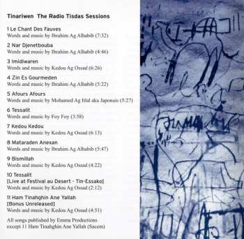 CD Tinariwen: The Radio Tisdas Sessions 317014