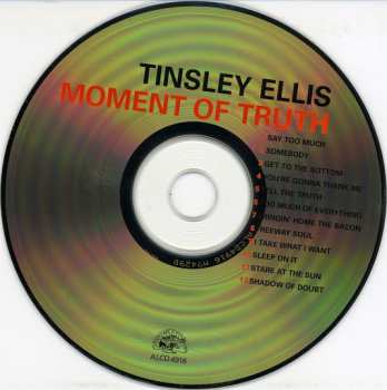 CD Tinsley Ellis: Moment Of Truth 331770