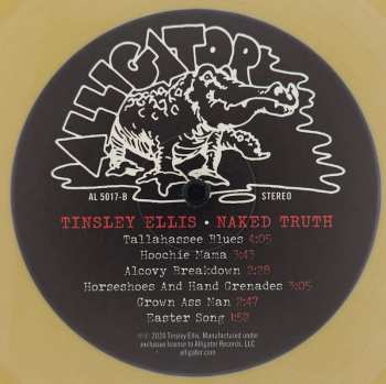 LP Tinsley Ellis: Naked Truth CLR 530324