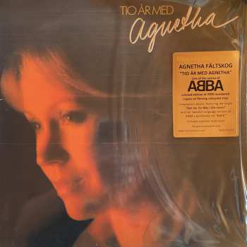 LP Agnetha Fältskog: Tio År Med Agnetha LTD | NUM | CLR 36699