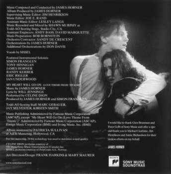 CD James Horner: Titanic (Music From The Motion Picture) 36712