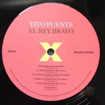 LP Tito Puente: El Rey Bravo LTD 323573
