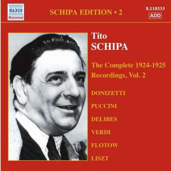Tito Schipa: The Complete 1924-1925 Recordings, Vol. 2