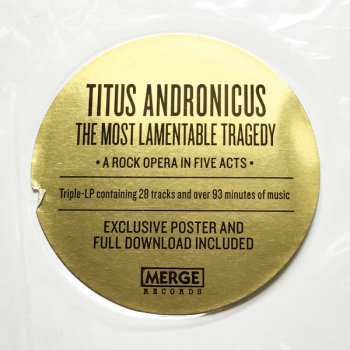 3LP Titus Andronicus: The Most Lamentable Tragedy 68025