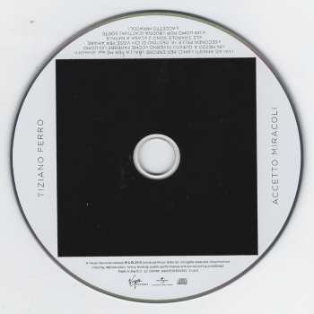 2CD Tiziano Ferro: Accetto Miracoli: L'Esperienza Degli Altri 342301