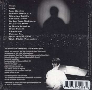 CD Tiziano Popoli: Burn the Night / Bruciare la Notte: Original Recordings, 1983–1989 333336