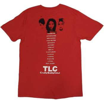 Merch TLC: Tlc Unisex T-shirt: Celebration Of Csc European Tour 2022 (back Print & Ex-tour) (x-large) XL