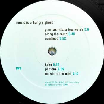 LP/CD To Rococo Rot: Music Is A Hungry Ghost LTD 396663
