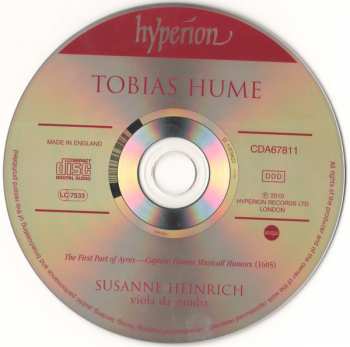 CD Tobias Hume: Passion & Division — 'Captain Humes Musicall Humors' 286840