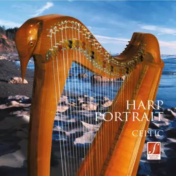 Harp Portrait Celtic