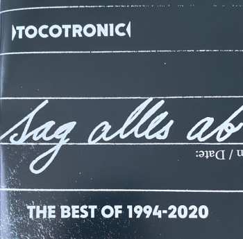 2CD Tocotronic: Sag Alles Ab - The Best Of 1994-2020 373723