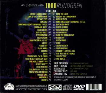 CD/DVD Todd Rundgren: An Evening With Todd Rundgren Live At The Ridgefield 181034