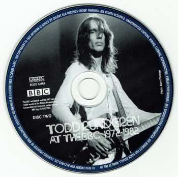 3CD/DVD/Box Set Todd Rundgren: At The BBC 1972-1982 483690