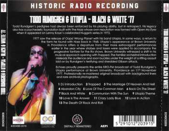 CD Todd Rundgren: Black & White '77 474997