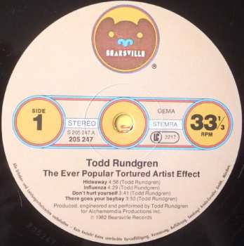 LP Todd Rundgren: The Ever Popular Tortured Artist Effect LTD 438888