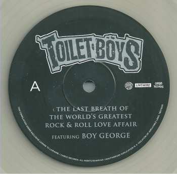 EP Toilet Boys: The Last Breath Of The World's Greatest Rock & Roll Love Affair CLR 146648