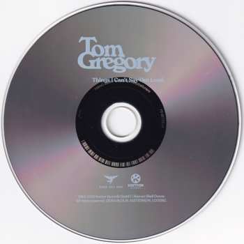 CD Tom Gregory: Things I Can't Say Out Loud 325168